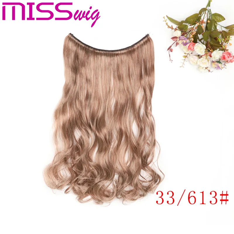Miss wig для женщин рыба линия без заколки волос расширения 25 см длинные прямые