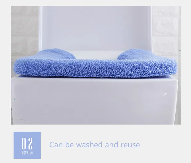 2018 Thickening Universal Buttons Toilet Mat Socket Set of Sanitary Articles | Дом и сад