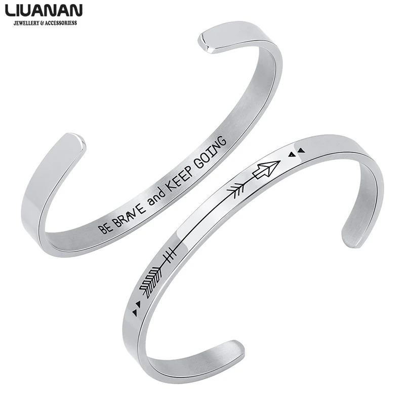 Браслет мантра с выгравированными цитатами браслеты дружбы для девушек и