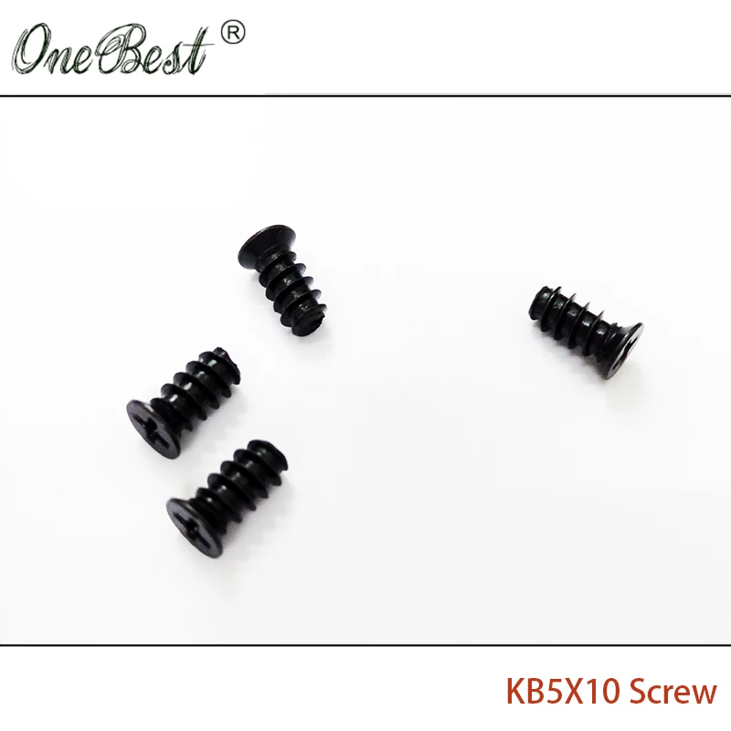 100 шт./лот KB5x10 PC чехол винт Hirao саморезы плоская головка 5x10KB вентиляторы питания