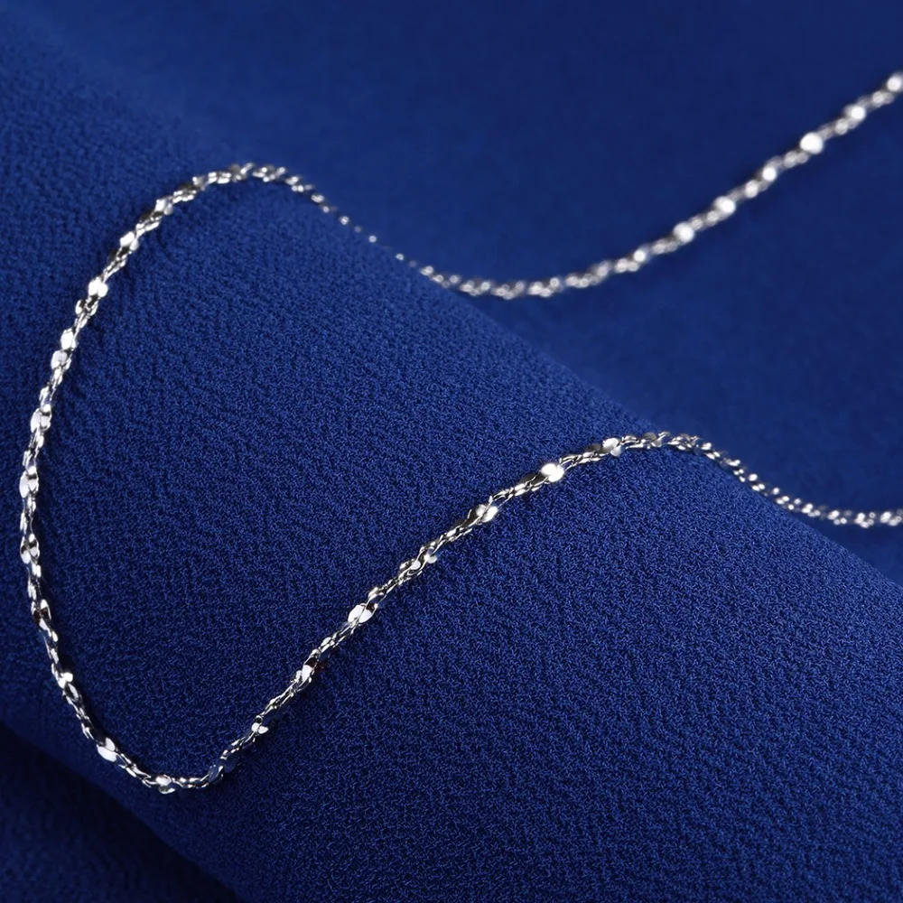 Чандлер серебряный цвет классическая Базовая цепочка Карабин Регулируемая