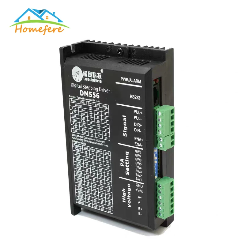 Драйвер шагового двигателя DM442 542 556 DMA860H Nema14 16 17 23 34 42 0 5 8.3AA|Драйвер двигателя| |