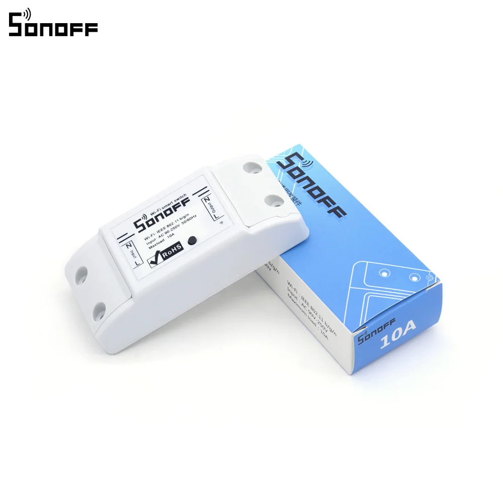 5 шт. Sonoff Wifi смарт переключатель управляемый беспроводной релейный Переключатель