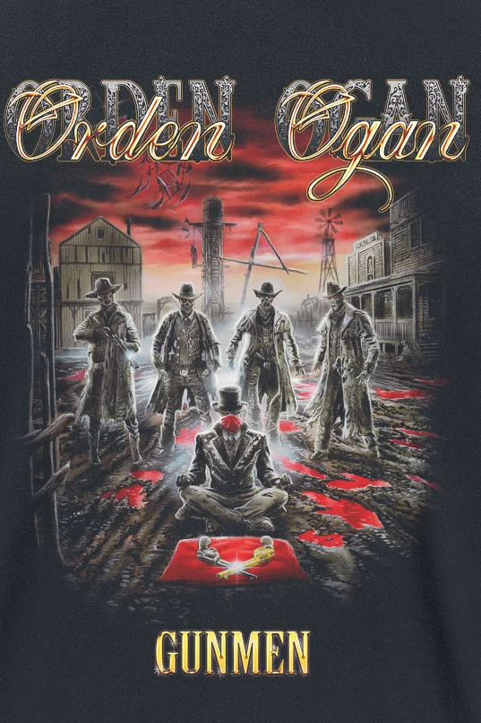 Орден оган боевики футболка черный L | Мужская одежда