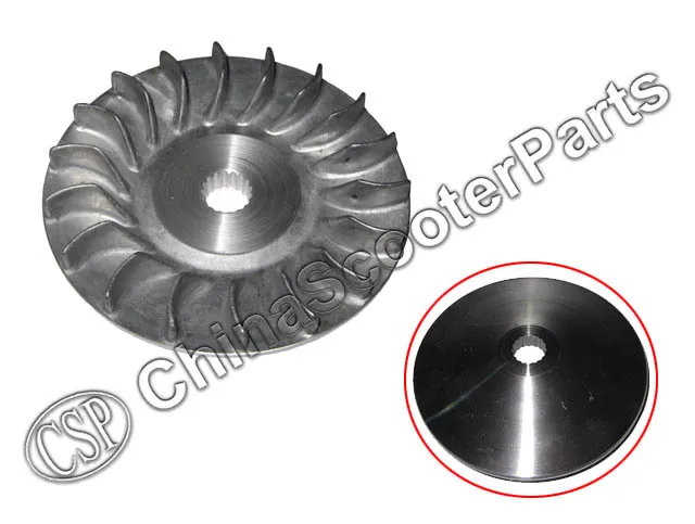 Вентилятор вариатора 95 мм 17T CVT для Yamaha JOG 501PE40QMB 4DM Vento ZIP Keeway Hurricane F act Matrix Flash ARNATV