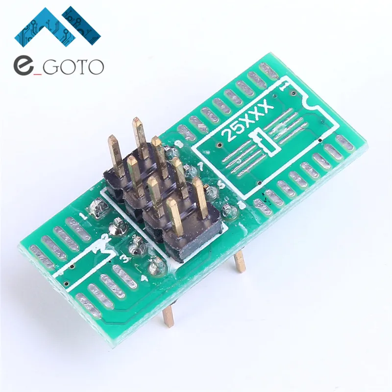 SOP8 Тесты Clip + Провода доска флэш микросхема гнездо адаптера для BIOS 24/25/93