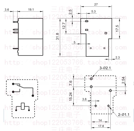 Реле GK-A-1C-12D3HD T90-1C-5P-12V-40A | Обустройство дома