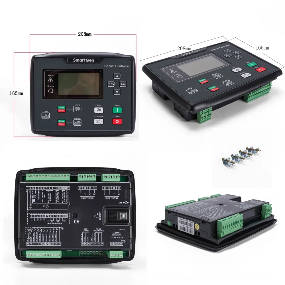 Фото HGM6120N Auto Start Generator Controller AMF Diesel Sets Spare Part Kit Genset Control Module Обустройство дома HGM6120N Auto Start Generator Controller AMF Diesel Sets Spare Part Kit Genset Control Module Обустройство дома