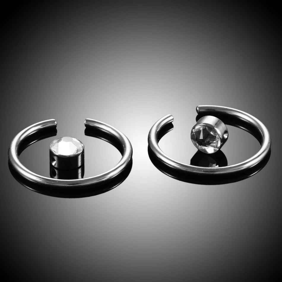 10 шт./лот 16G 100% G23 титановые захватывающие шарики Поддельные кольца для пирсинга в