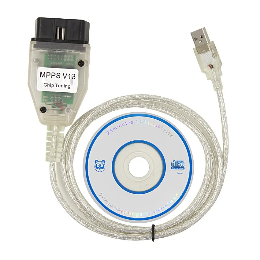 Новейший SMPS MPPS V13.02 V13 K может мигать чип тюнинг ECU программист Remap OBD2 MPPS V13.02 диагностический кабель с многоязычным