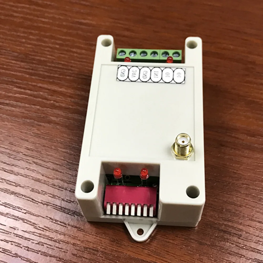 2 шт. 24 В Промышленные беспроводные i/o module 1 вход и выход 433 мГц беспроводной пульт