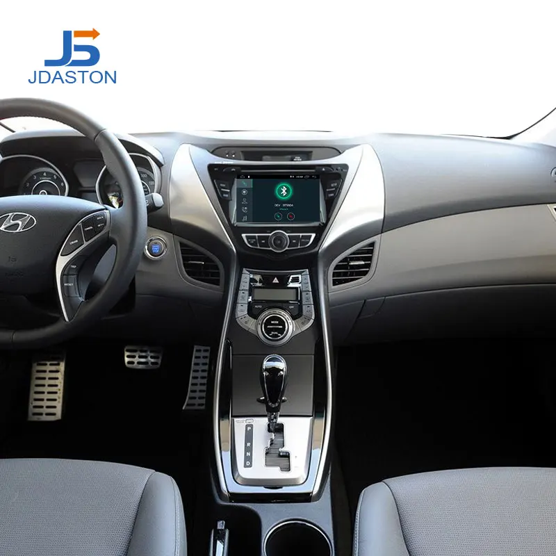 JDASTON Android 10 Автомобильный DVD плеер для Hyundai ELANTRA 2013 2014 2015 Мультимедиа GPS навигация 2Din