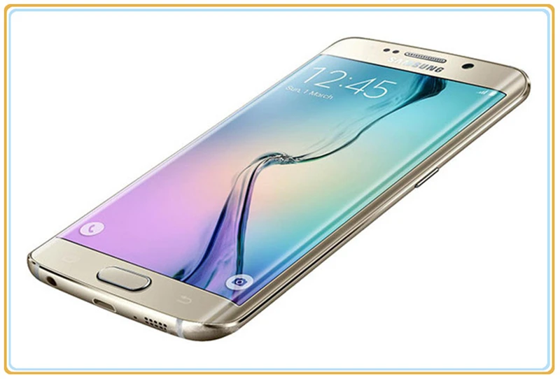 Samsung Galaxy S6 edge разблокированный мобильный телефон 4G LTE Android G925V G925P ram 3 ГБ rom 32 Гб Octa Core 5," 16 МП NFC