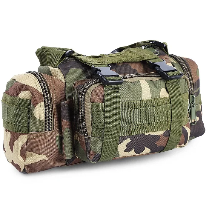Открытый 3L военный тактический поясной пакет водонепроницаемый Оксфорд Molle Кемпинг походный рюкзак сумка поясные сумки ручная сумка - Цвет: Jungle