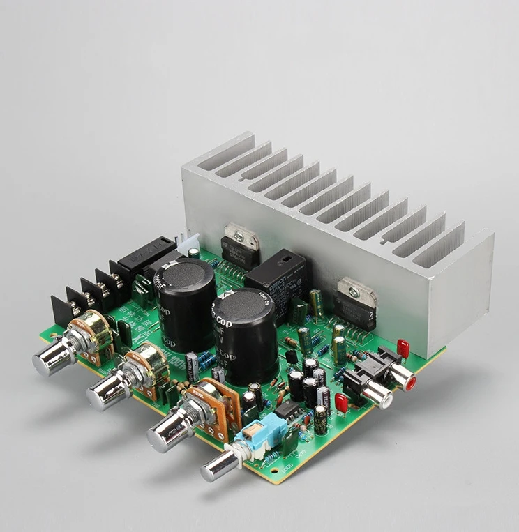 Двойной TDA7294 HIFI 2,0 стерео 100 Вт+ 100 Вт аудио усилитель мощности плата RCA тональная плата