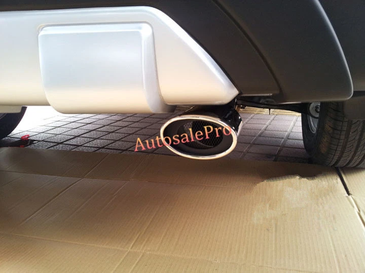 Задняя выхлопная труба из нержавеющей стали глушитель выхлопной трубы