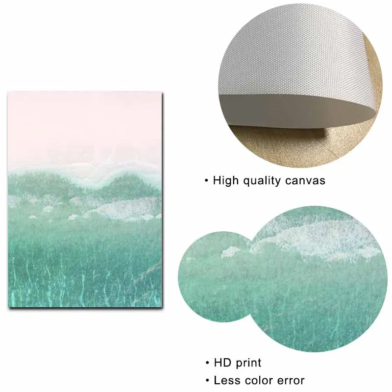 Настенная картина с изображением воздушного океана БЕРЕГОВОЕ украшение