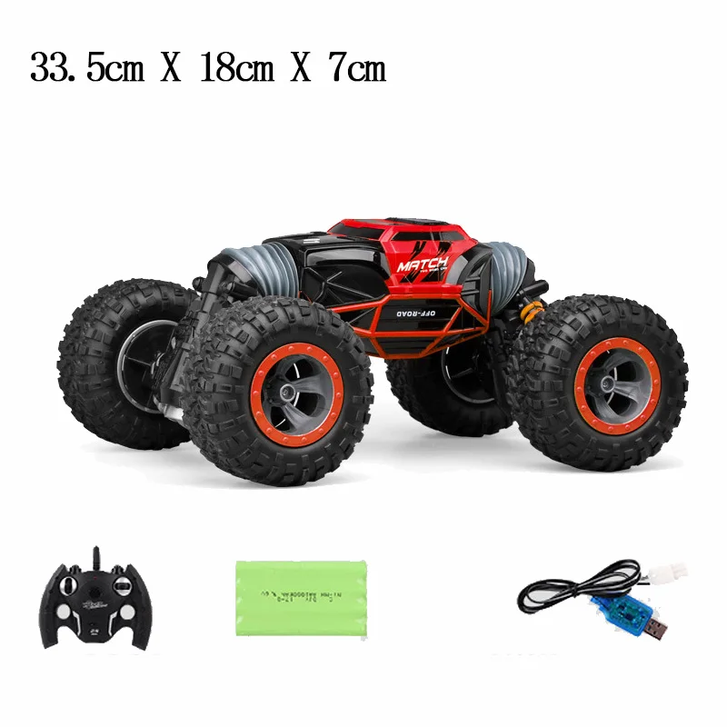 1:16 Scale Double-sided 2.4GHz RC Car One Key Transform All-terrain Off-Road Vehicle Varanid Climbing Truck Remote Control Toys | Игрушки и