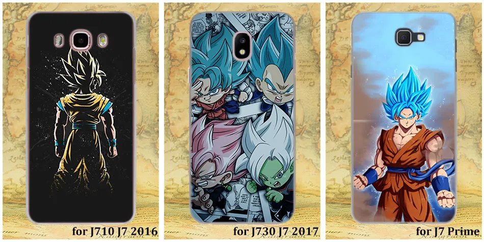 Dragon Ball Z Goku чехол для телефона для Samsung Galaxy J3 J4 J6 плюс J7 J8 J5 J7 твёрдый ПК лучшего качества Coque fundas чехол