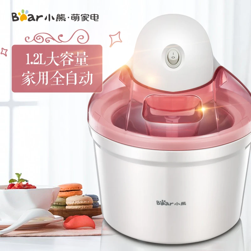 220 В Медведь Мини электрическая машина для мороженого Бытовая Автоматическая