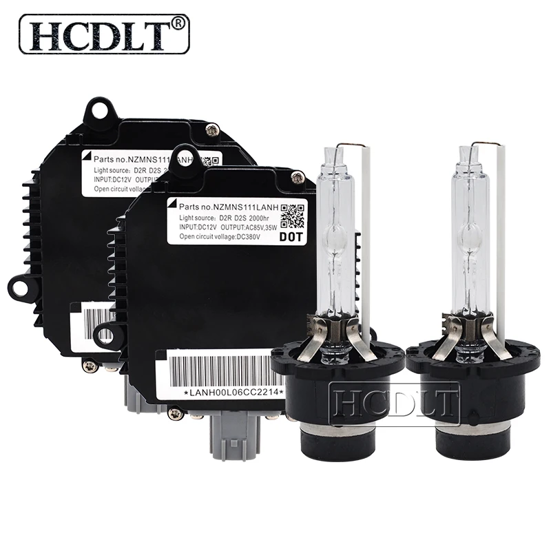 HCDLT оригинальный 35W D2S D2R HID ксеноновый комплект автомобильная лампа 4300K 5000K 6000K 8000K