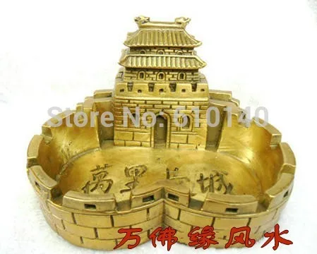 Медные украшения Great Wall пепельница фэн шуй | Дом и сад