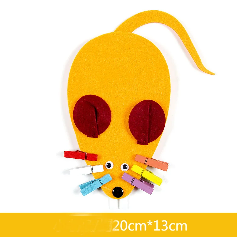 Игрушки для малышей 2 года креативные радужные Мультяшные животные Искусство и