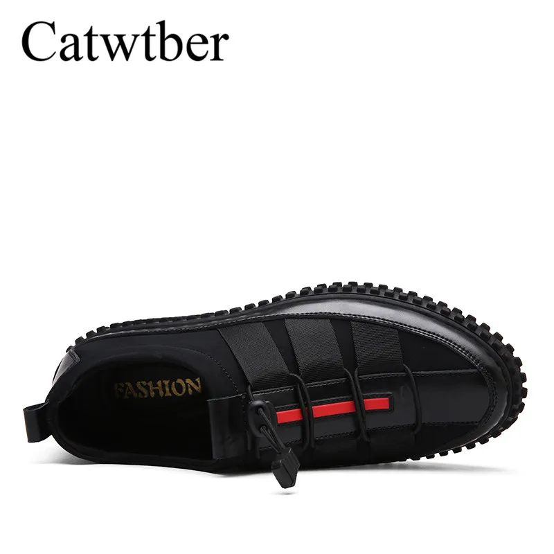 Catwtber открытый Повседневное Для мужчин обувь Туфли без каблуков Модные дышащие