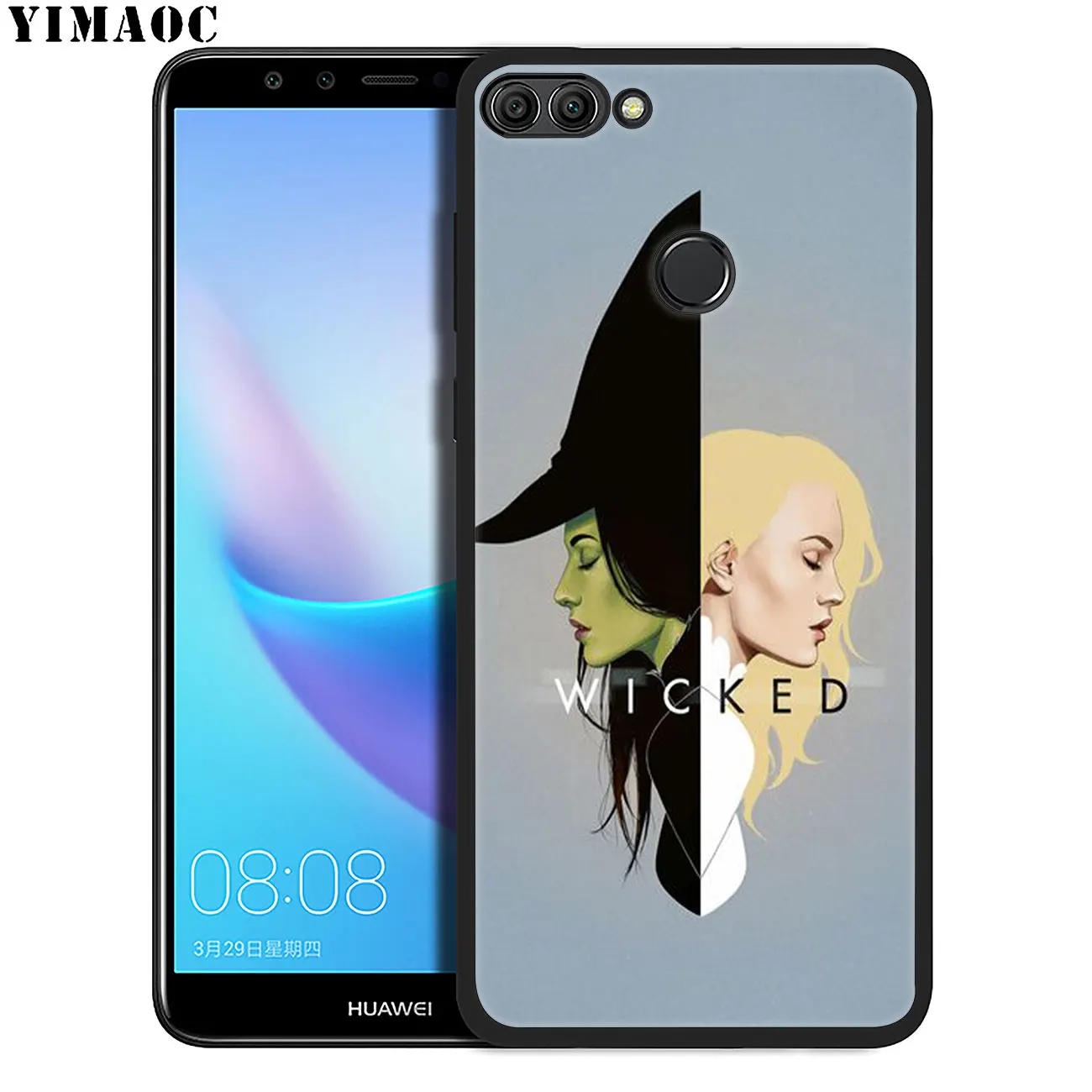 Мягкий силиконовый чехол YIMAOC для Huawei P20 Pro P10 P9 P8 Lite Mini 2017 P Smart Z 2019 цветы | Мобильные