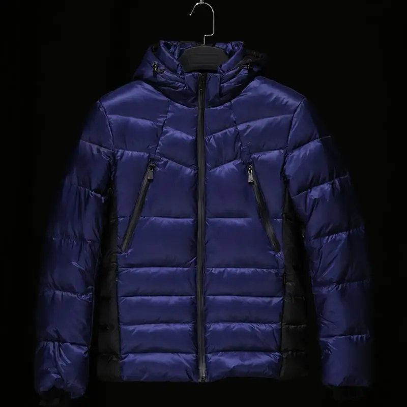MALIDINU Men Duck Down Jacket Warm Down Coat 70%White Duck Down Men Coat Winter Feather Jacket Mens Down Jacket Parka Outerwear