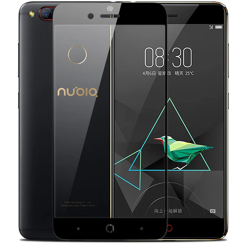 9H полное защитное закаленное стекло для zte Nubia Z17 Mini Axon 7 Blade V8 Nubia Z17Mini Z17s Z 17 Z18 Z11 Mini S Minis протекторы