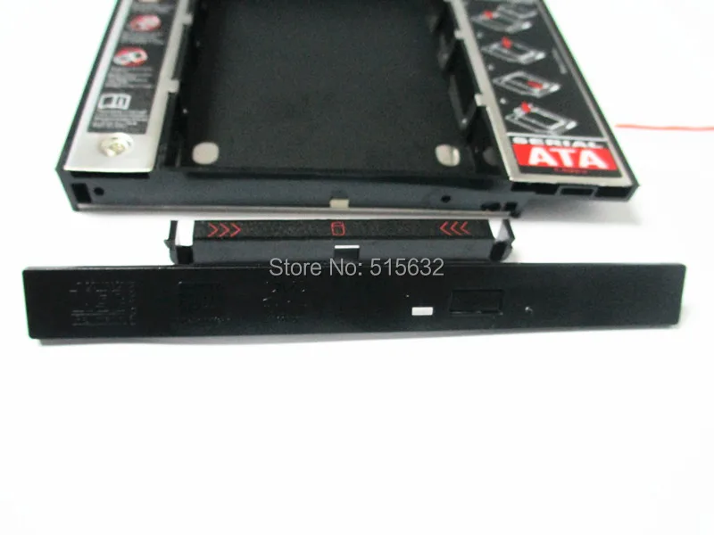 12 7 мм sata Новый 2nd HDD SSD жесткий диск Caddy для Dell XPS L502X L501X SATA к