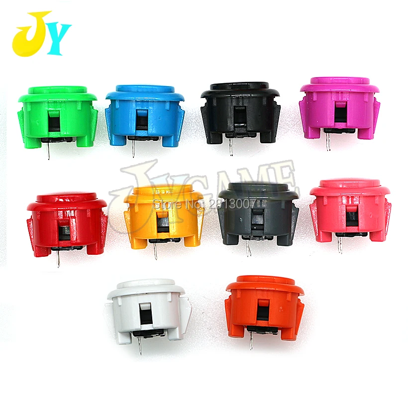 10 x Новый OEM 30 мм кнопочные сменные кнопки для аркадной копии Sanwa Кнопка Mame KOF
