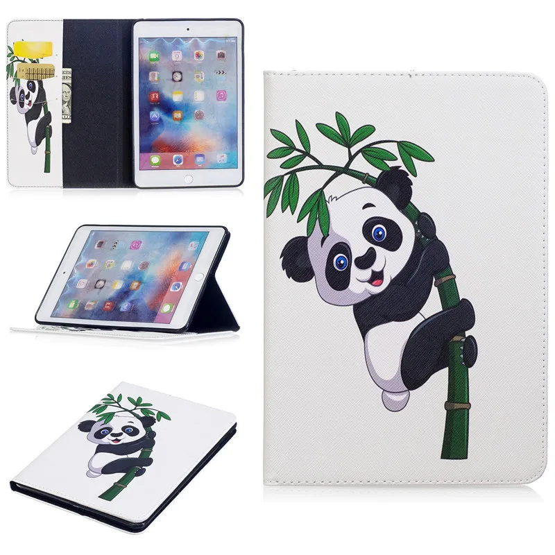 Модный чехол с рисунком для Apple iPad Mini 4 планшета Mini4 подставка бумажник оболочка