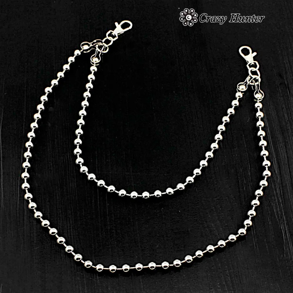 Брюки в стиле хип-хоп со стальным шариком stainlesss брюки панк с талией Chain2 |