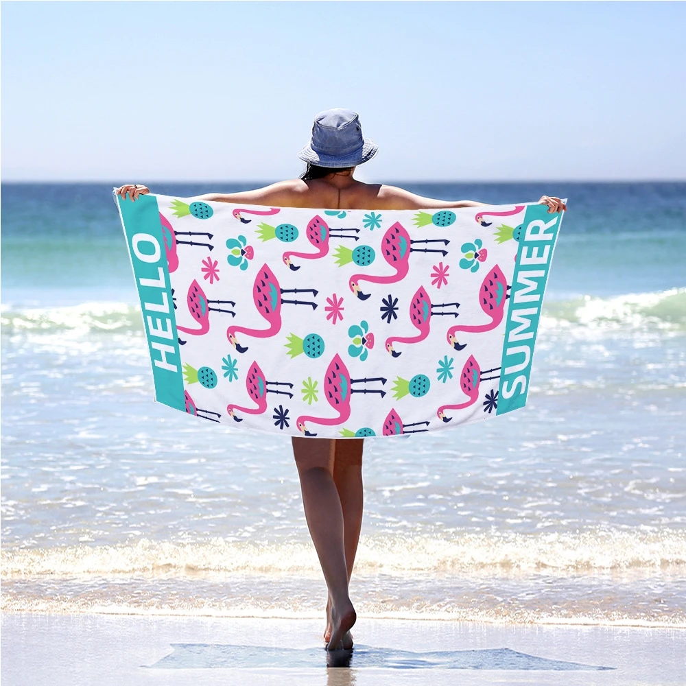 

Flag Printed Beach Towel Large 70x150cm Bath Towel Microfiber Travel Sunscreen Towels Men Women Portable Tapestry Yoga Mat