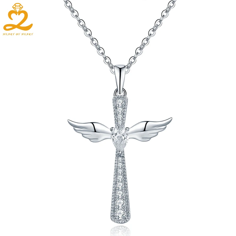 Крест кулон Цепочки и ожерелья Модные Стиль Красивые ювелирные изделия 925