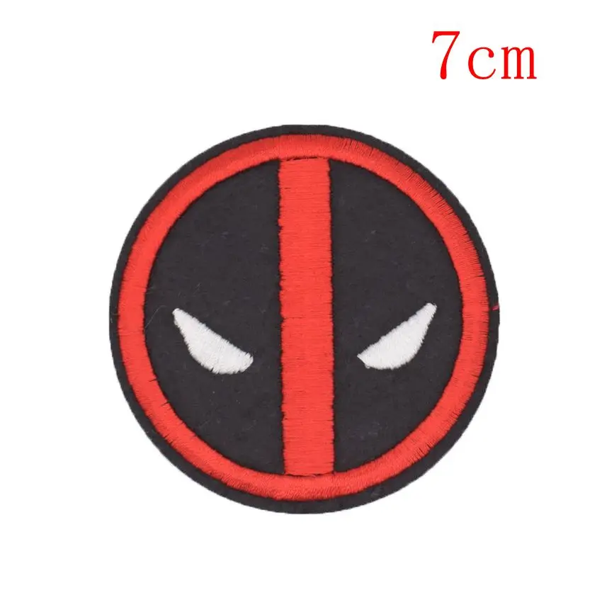 Патчи для одежды deadpoolt Spider Wolf Dog с вышивкой наклейки аксессуары одежды|Заплатки| |