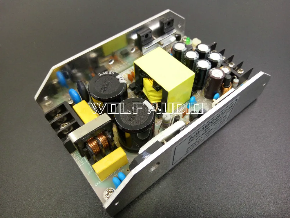 350 Вт цифровой усилитель мощности импульсный источник питания 36V9A/12V2A двойной выход