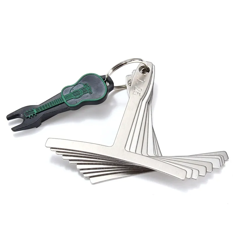 Zebra 9 шт./компл. электрическая бас гитара под струной радиус датчик настройки для