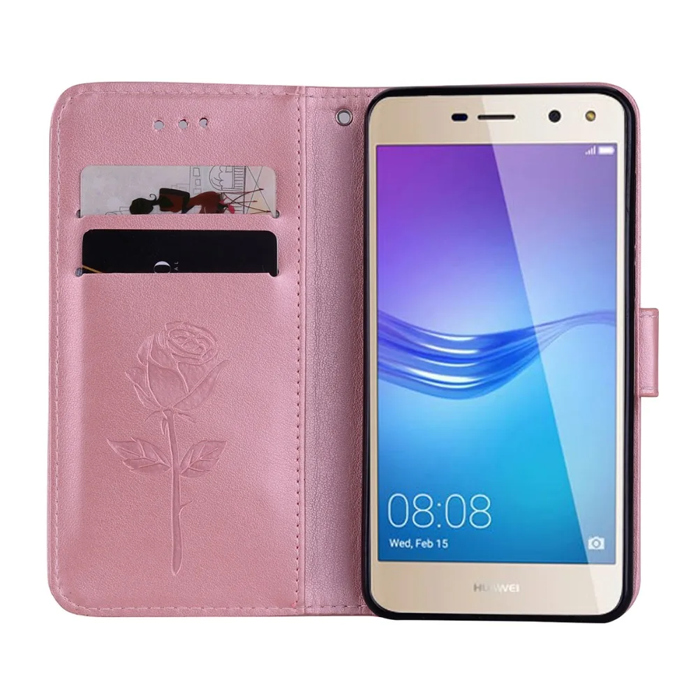 Для huawei Y5 чехол Великолепная Роза узор кожаный бумажник чехол для huawei Y5 MYA-L02 MYA-L03 MYA-L22 MYA-L23 MYA-l41