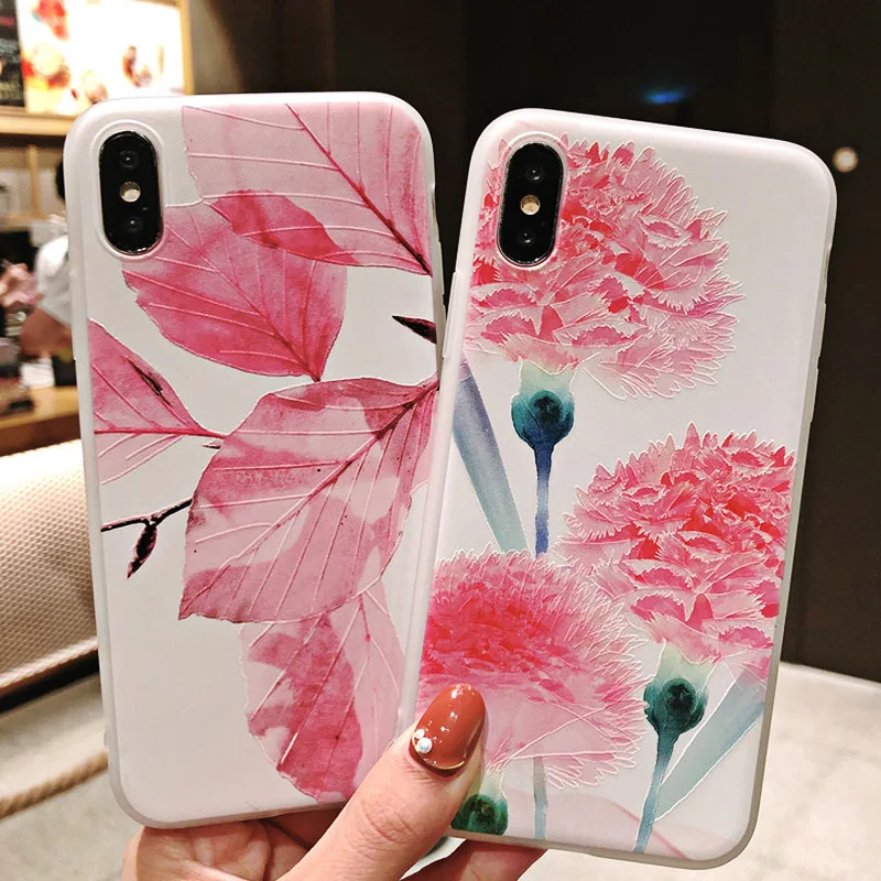 MYSUN Винтажный чехол с вышитыми цветами для iPhone XS XR Max X 8 7 6 6S Plus 5 5S SE Мягкий ТПУ