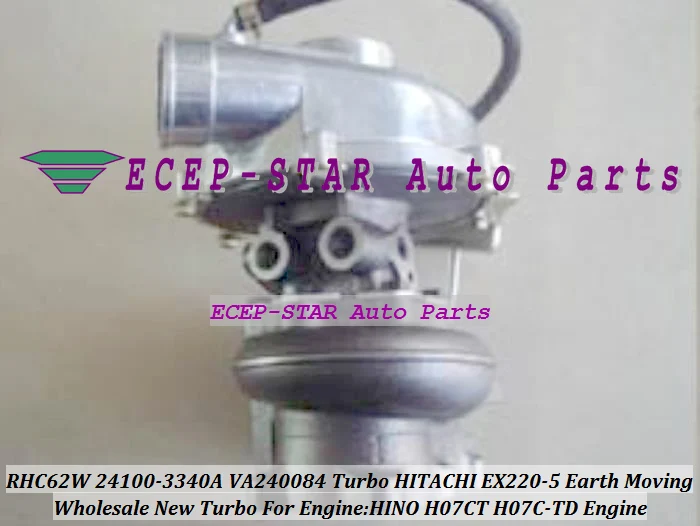 Бесплатная доставка RHC62 241003340A 24100 3260A VA240084 CXBE CUBE 6T 614 Turbo для Hitachi EX220 5 Earth H07CT H07C TD