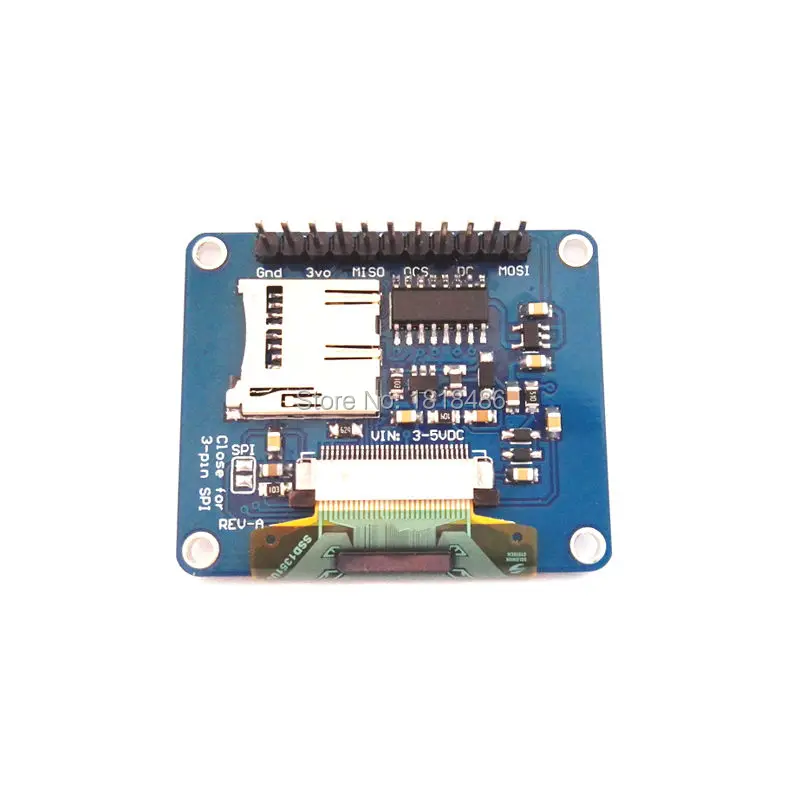 SSD1351 OLED плата для удаления 16 битный цвет 1 27 дюйма с держателем microSD arduino|board board|board