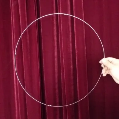 Classic magic Circle to Square (нержавеющая сталь) сценический магический трюк крупным планом