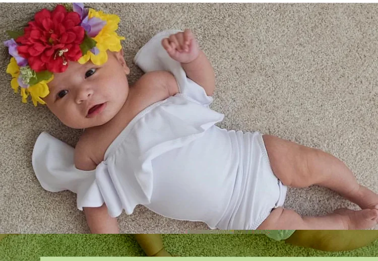 Детская одежда с рукавами-крылышками модные и популярные сиамские Ползучая