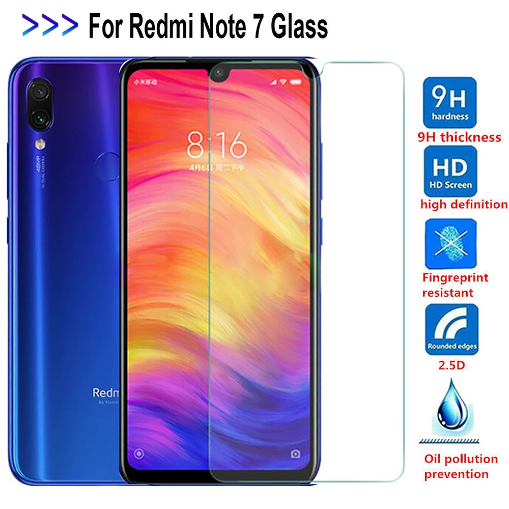 Закаленное стекло для Xiao mi Red Note 7 Pro Защита экрана 5 X 9 8 Lite Защитное Pro|Защитные