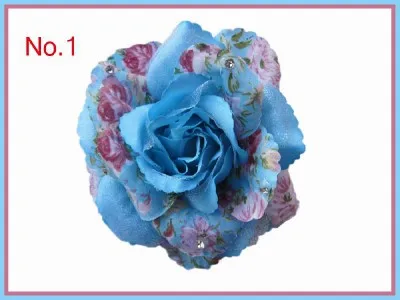 Бесплатная доставка 20 Заколка Для Девочек Rose4 &quotбант для волос Бутик девочек