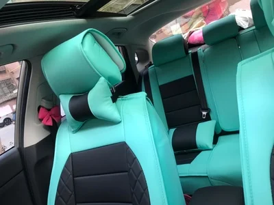 (Спереди и сзади) Специальный кожаный чехол на сиденье автомобиля Jac все модели 13