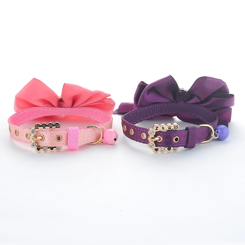 Cute Pet Wedding Flower Collars Cat Dog Necklace Pendant Jewelry Luxury Princess Puppy Grooming | Дом и сад